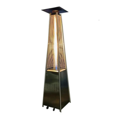 Triangle Propane Patio Heater in Stainless Steel